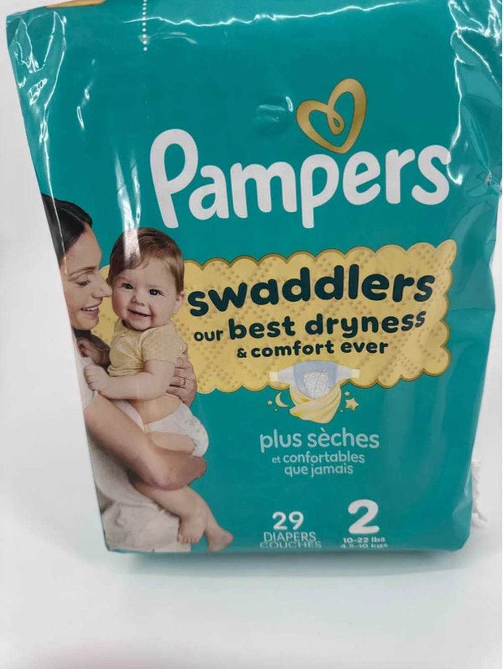 NEW Pampers Swaddlers Size 2 - 29 diapers